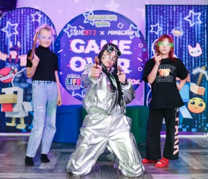 GAME OVER - фото услуги для детского праздника в Находке - фото 3