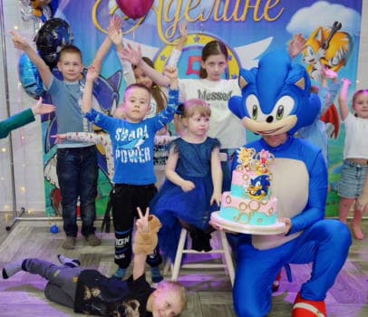 Супер Соник - фото услуги для детского праздника в Находке - фото 10