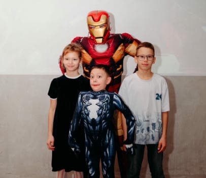 Железный человек - фото услуги для детского праздника в Находке - фото 1