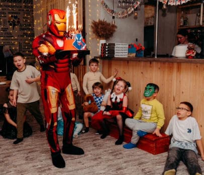 Железный человек - фото услуги для детского праздника в Находке - фото 3