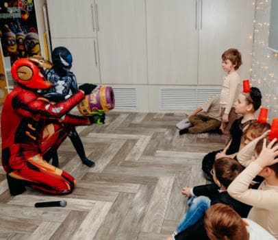 Железный человек - фото услуги для детского праздника в Находке - фото 9