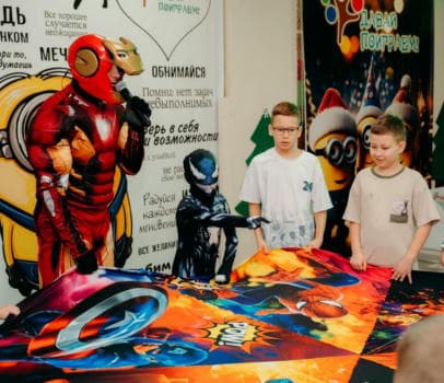 Железный человек - фото услуги для детского праздника в Находке - фото 11