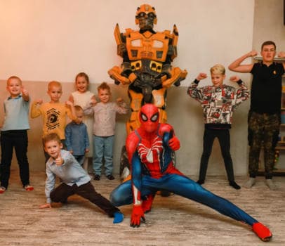 Фото детских праздников и дней рождения в студиях Давай поиграем и Характер в Находке - фото 3