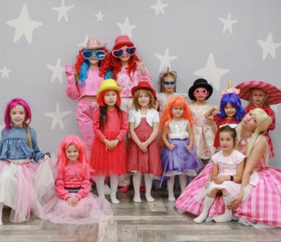 Фото детских праздников и дней рождения в студиях Давай поиграем и Характер в Находке - фото 6