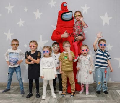 Фото детских праздников и дней рождения в студиях Давай поиграем и Характер в Находке - фото 17