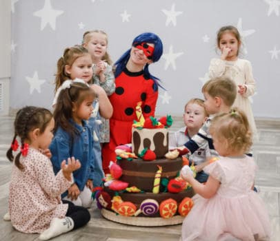 Фото детских праздников и дней рождения в студиях Давай поиграем и Характер в Находке - фото 18