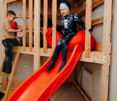 Интерьер студии вкуса Характер в Находке - банкетный зал для детских праздников, фото 36