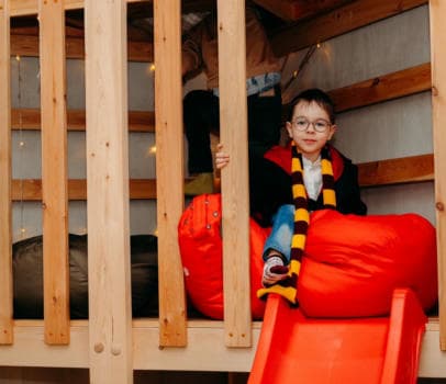 Интерьер студии вкуса Характер в Находке - банкетный зал для детских праздников, фото 40