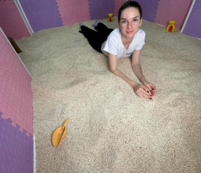 РИСОВАЯ песочница - 1 час - фото услуги для детского праздника в Находке - фото 3