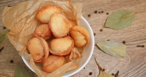 Домашние пельмени фри - Блюда фритюра для детского праздника с доставкой в Находке, цена 300 руб.