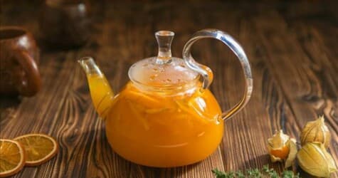 Чай облепиха-апельсин 0,9л - Напитки для детского праздника с доставкой в Находке, цена 450 руб.